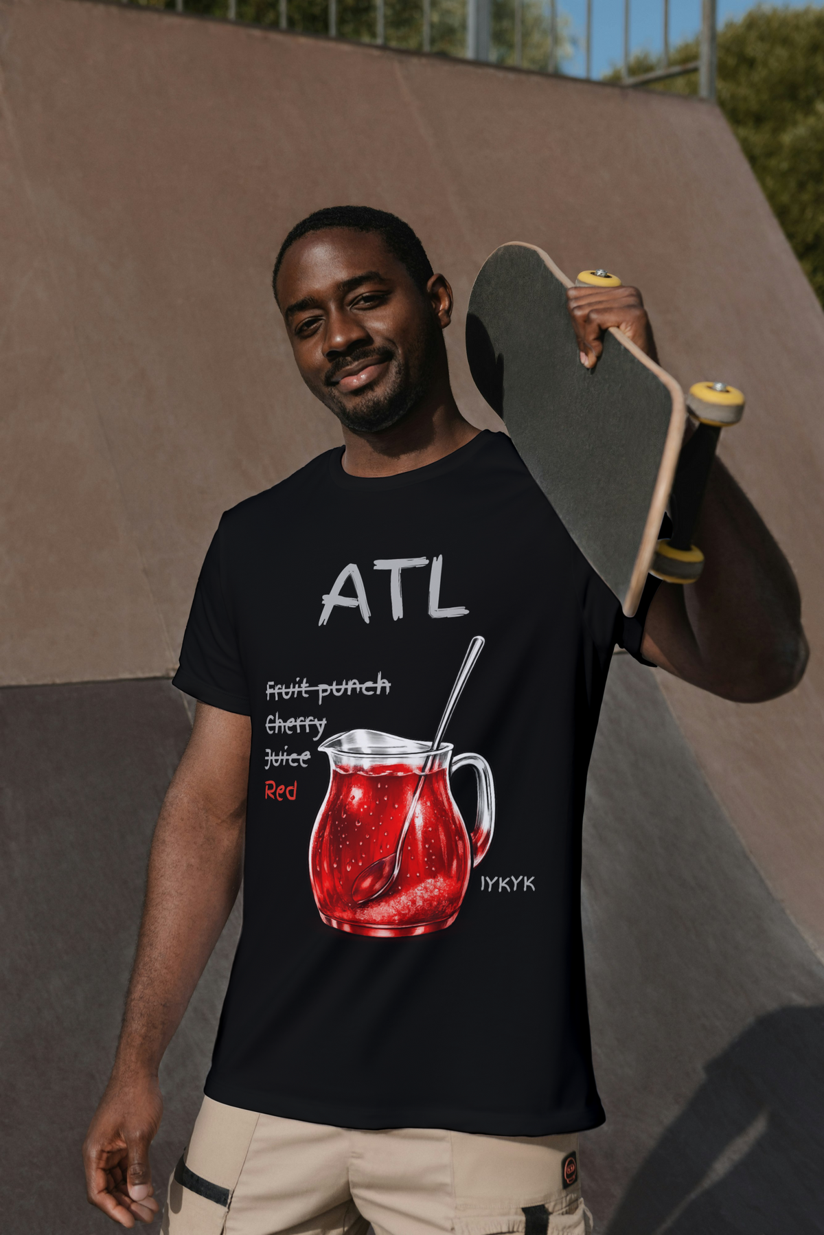 Red Juice - Spoonful of Sugar - Dark Colored Heavyweight Tee