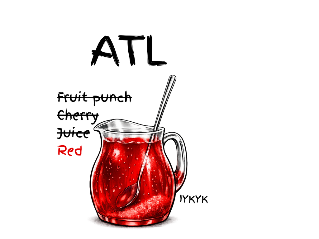 Red Juice - Spoonful of Sugar - Light Colored Heavyweight Tee
