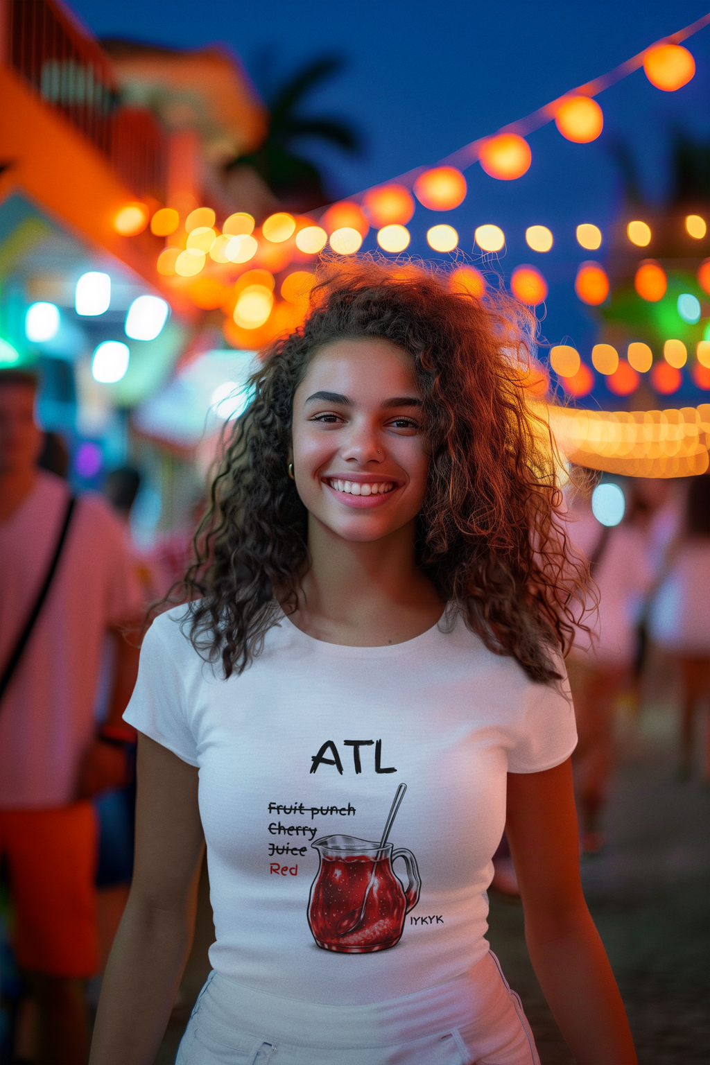 Red Juice - Spoonful of Sugar - Light Colored Heavyweight Tee