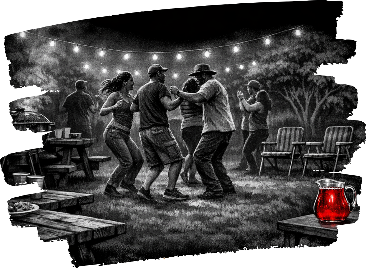 Red Juice - Backyard party - Classic Tee