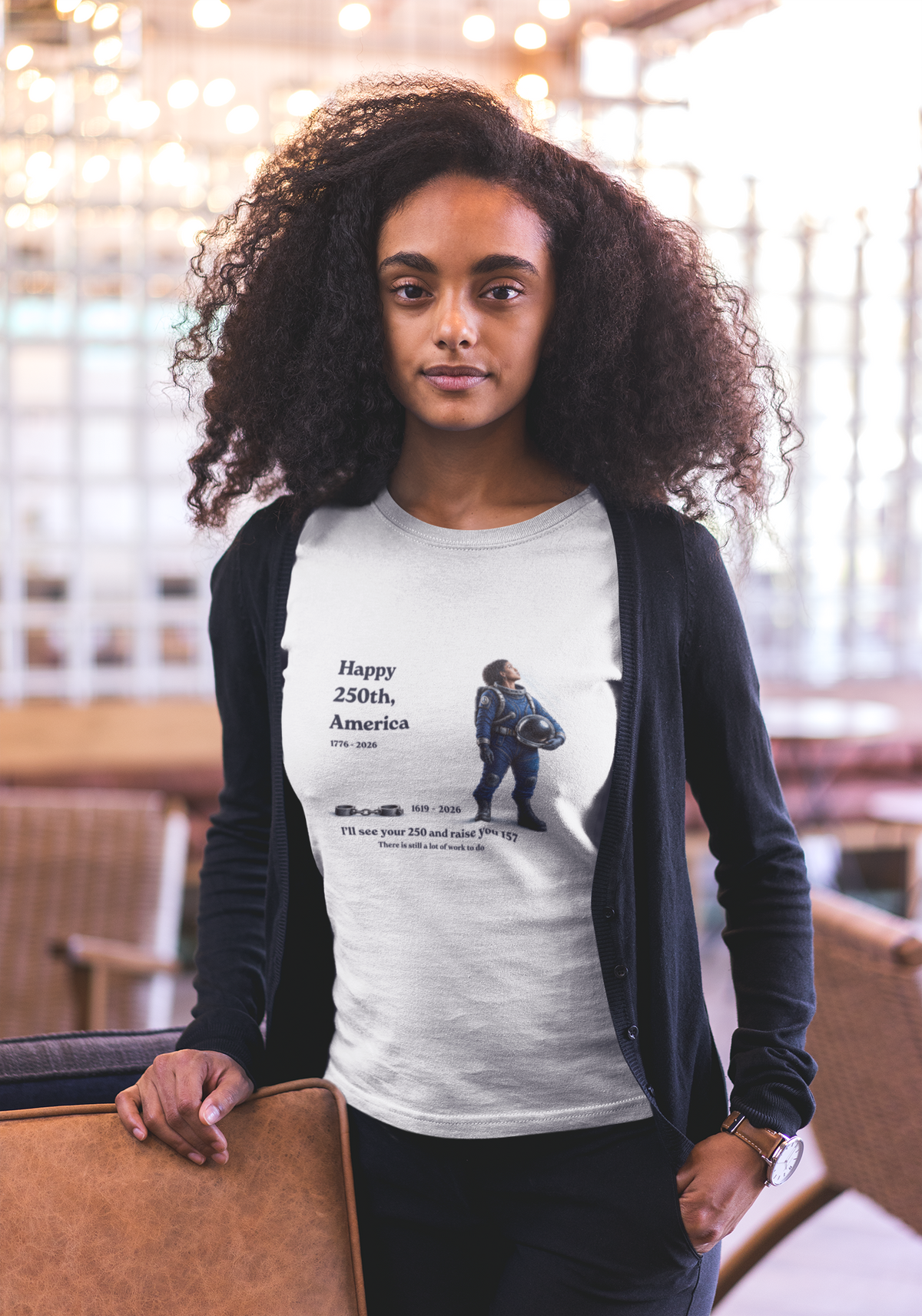 Happy 250th - Astronaut - Heavyweight Tee