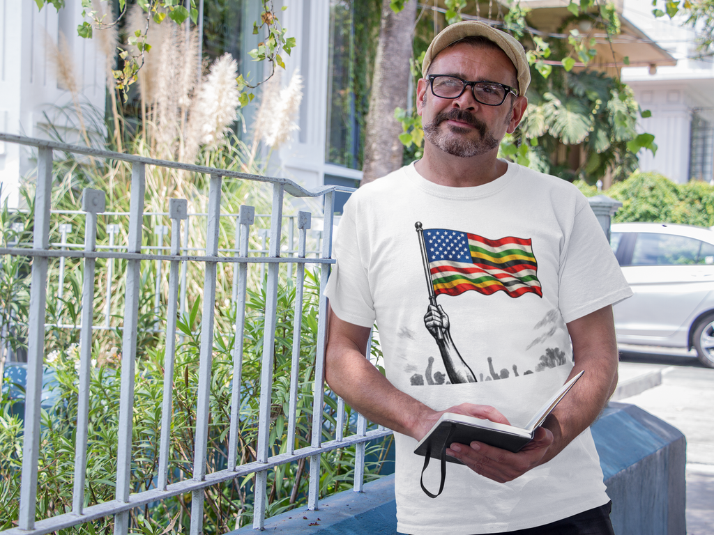 Multi‑Cultural Flag - Heavyweight Tee