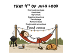 Food Coma - Hammock - Heavyweight Tee