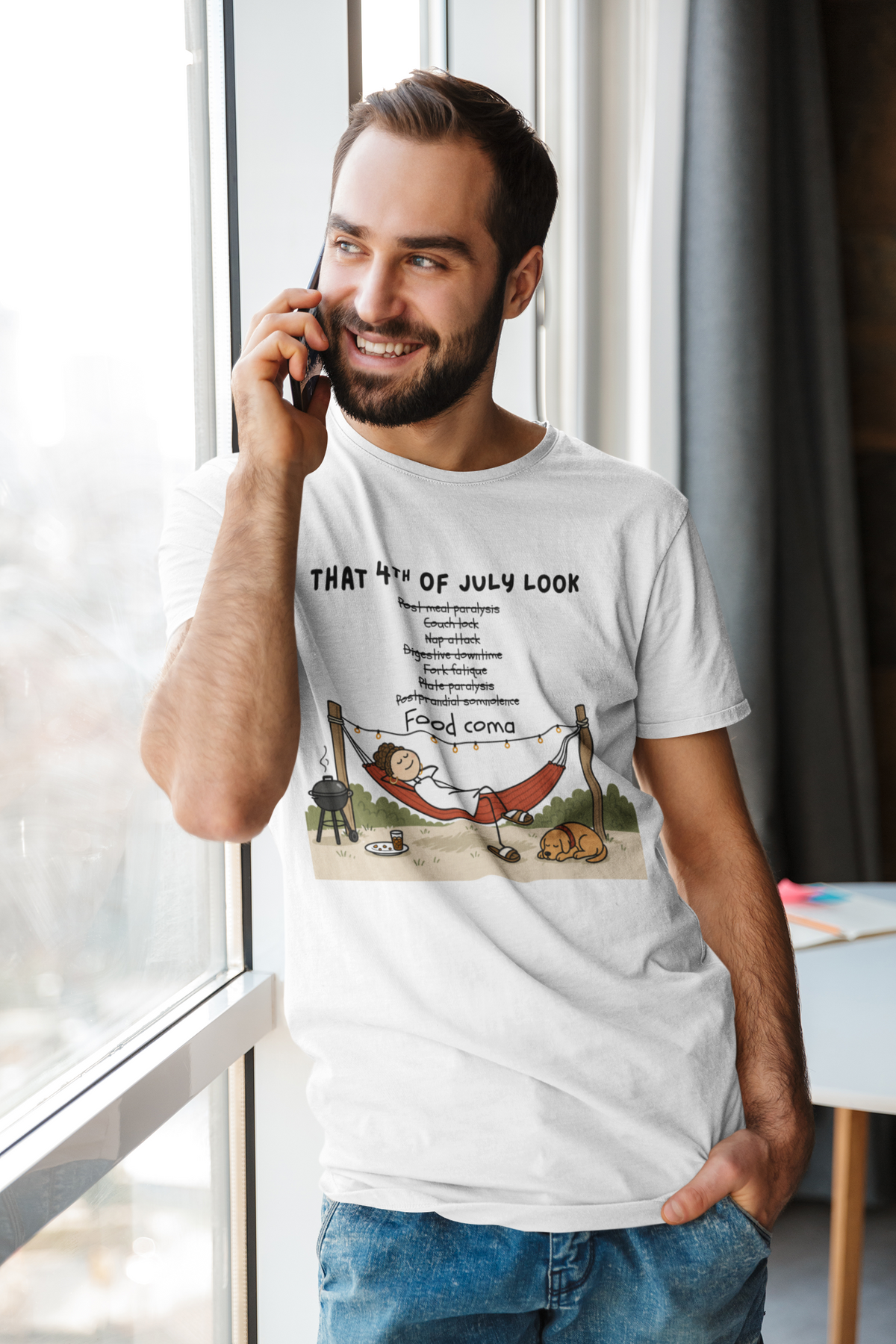Food Coma - Hammock - Heavyweight Tee