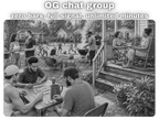 Backyard Cookout – OG Chat Group (Greyscale edition)