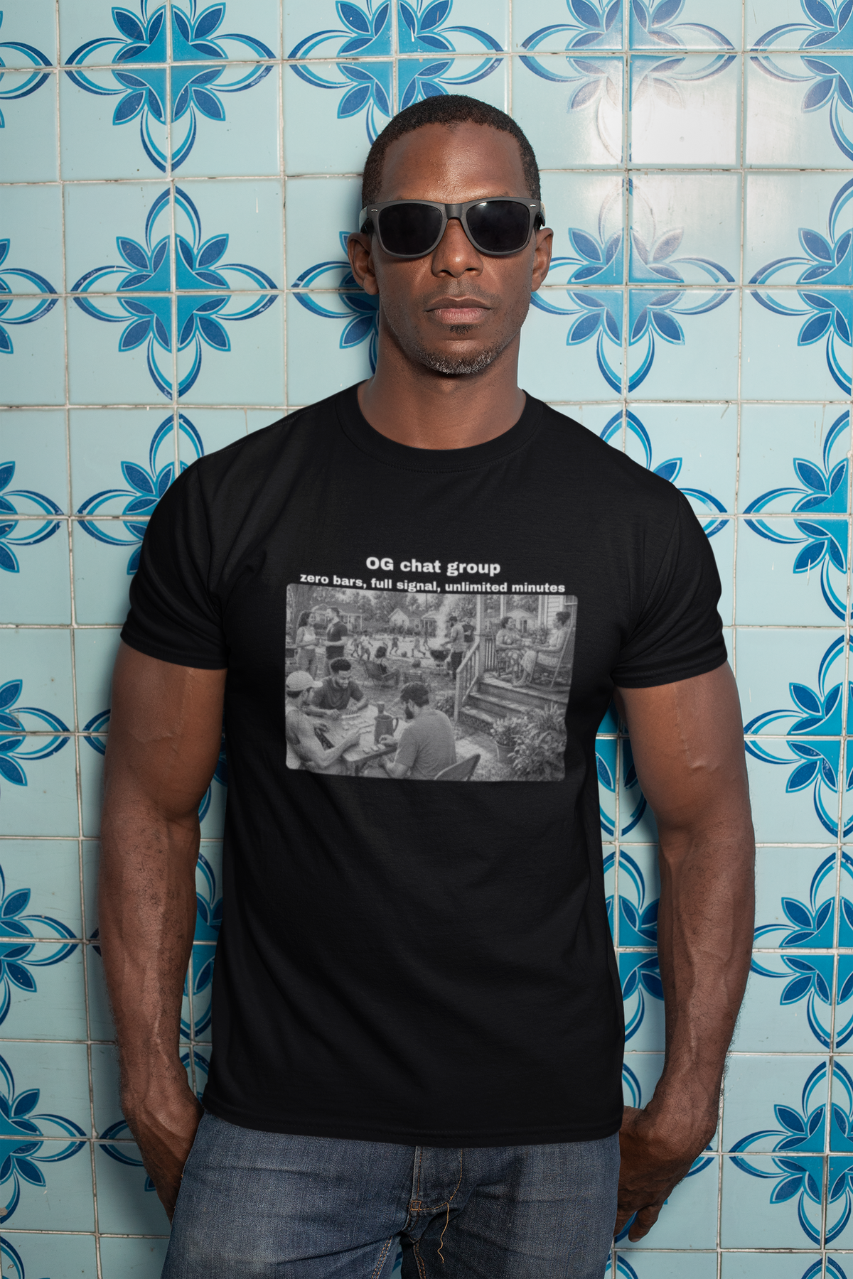 Backyard Cookout – OG Chat Group (Greyscale edition)