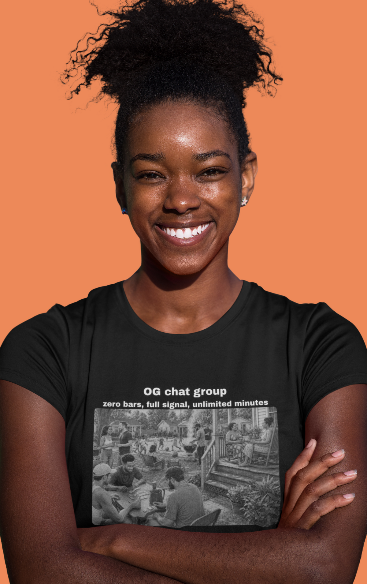 Backyard Cookout – OG Chat Group (Greyscale edition)