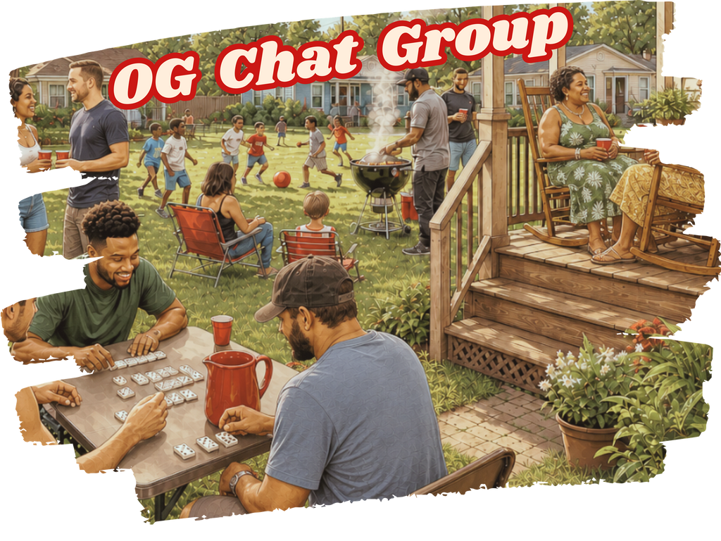 Backyard Cookout - OG Chat Group (Color Edition)