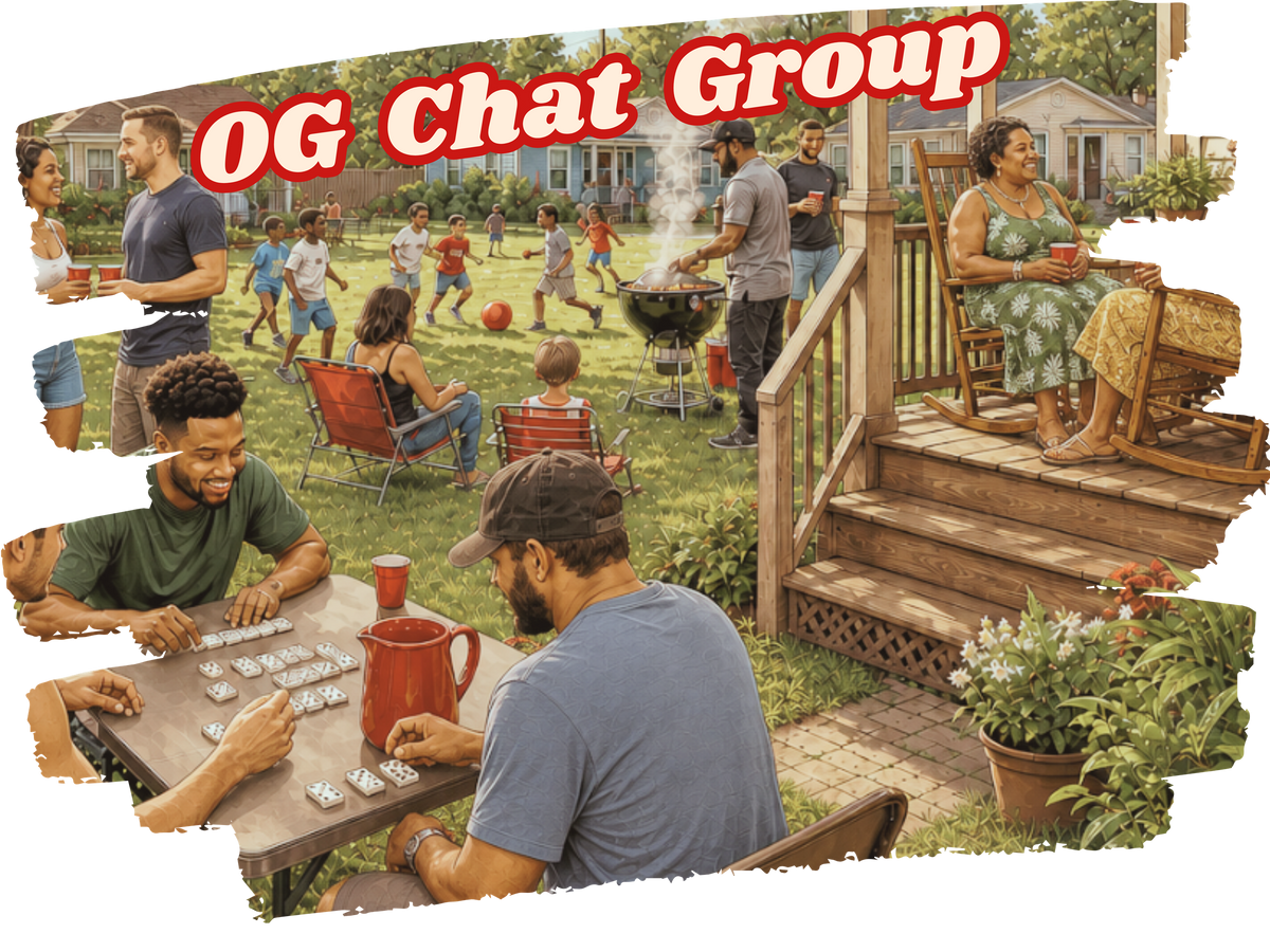 Backyard Cookout - OG Chat Group (Color Edition)