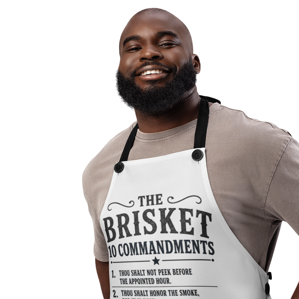 Brisket Ten Commandments - Apron